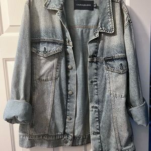 Men- Calvin Klein Jean Jacket Size XXL. Excellent condition. Worn only twice.